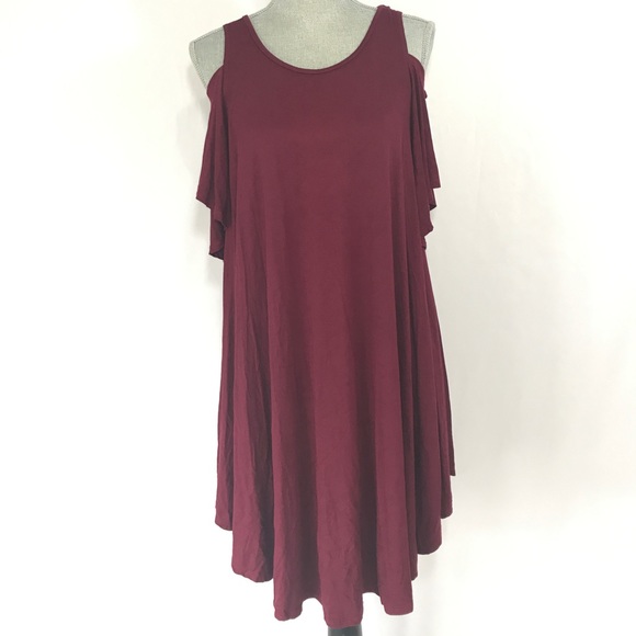 Open shoulder oversized dress - Picture 2 of 6